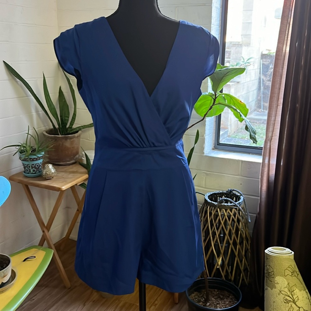 Blue romper